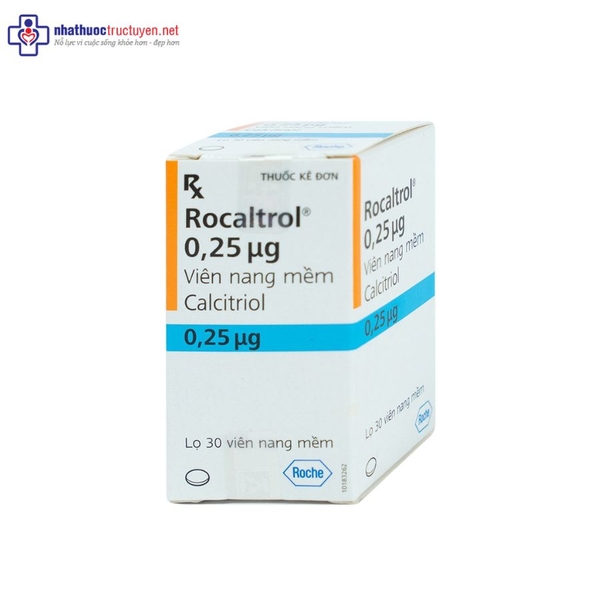 Rocaltrol 0.25mcg (30 viên x 1 lọ)