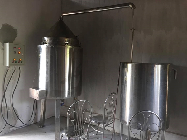lắp đặt bộ nồi nấu rượu bằng điện