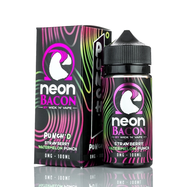 Tìm hiểu tinh dầu vape NEON BACON BY WICK 'N' VAPE Việt Vape Club