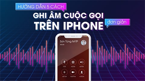 TOP Phần mềm ghi âm cuộc gọi tự động cho iPhone