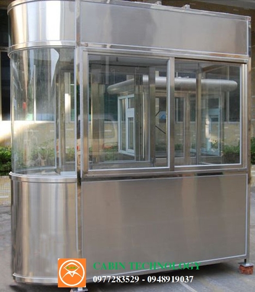 Cabin bảo vệ bầu dục inox cao cấp