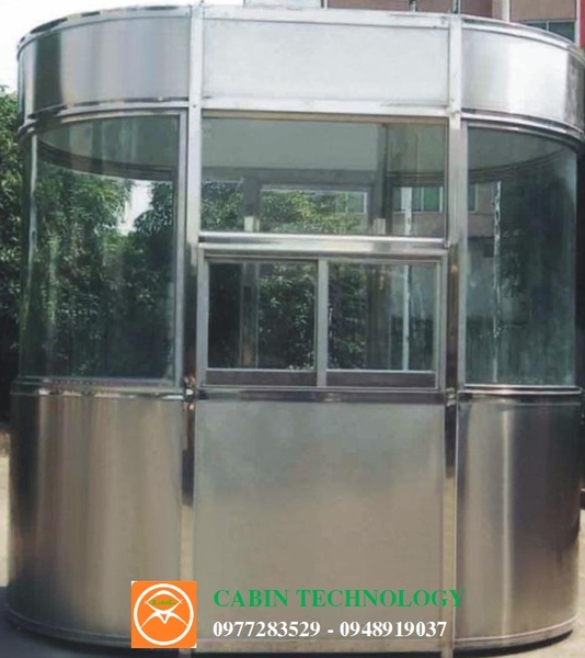 Cabin bảo vệ bầu dục inox cao cấp