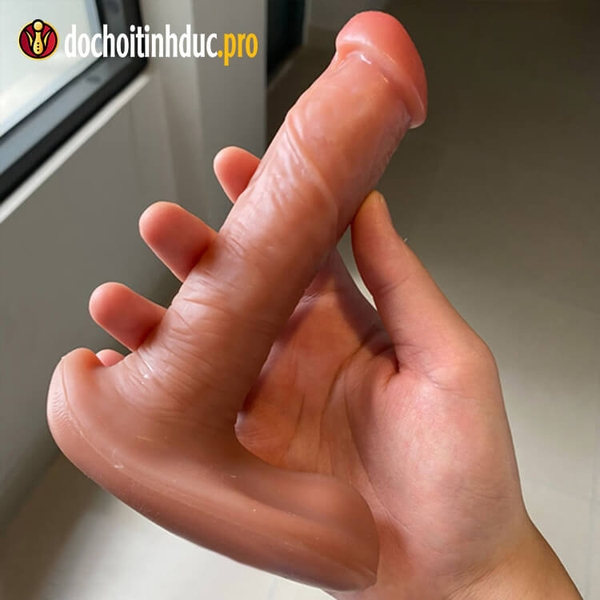 Dương vật giả có rung thụt sưởi ấm mang trong quần lót