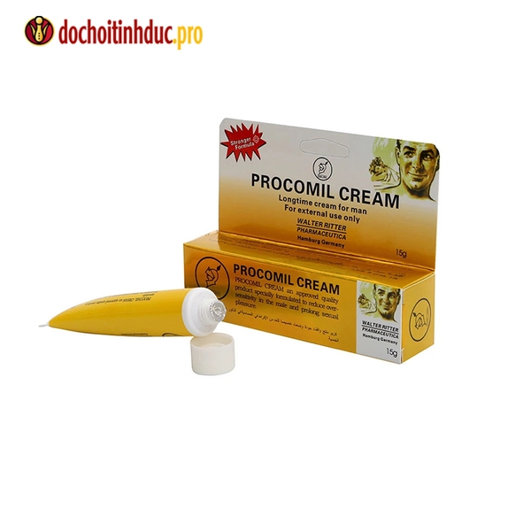 Kem kéo dài thời gian quan hệ Procomil Delay Cream 15ml của Đức