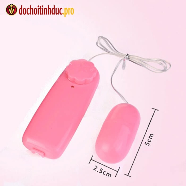 Trứng rung tình yêu mini giá rẻ màu hồng