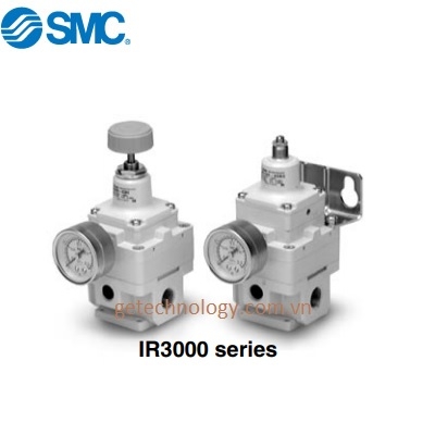 Thiết bị khí nén SMC - Bộ điều áp dòng IR1000/2000/3000
