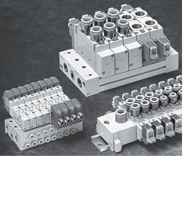 VAN ĐIỆN TỪ 5 CỔNG DÒNG SY MODEL SY3000 / SY5000 / SY7000 / SY9000 hãng SMC