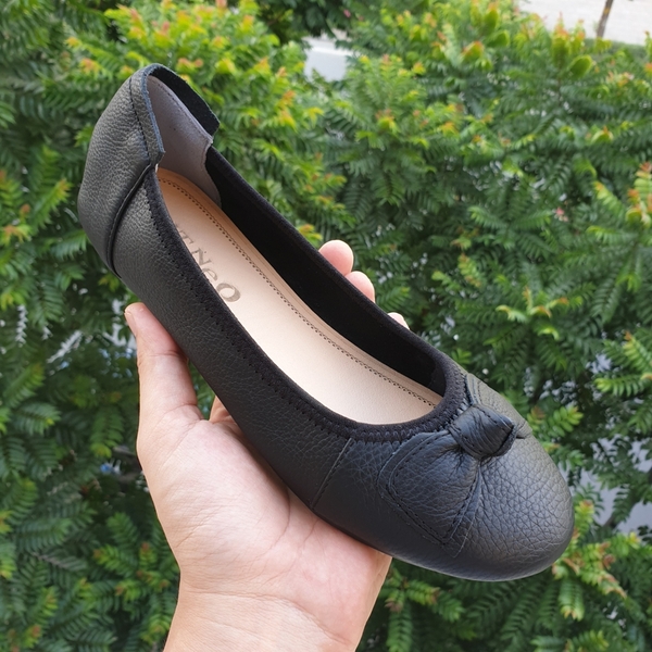 Giày bệt nữ da bò