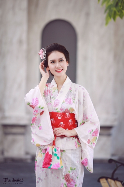 Kimono - Yukata Nữ mềm mại và thanh lịch