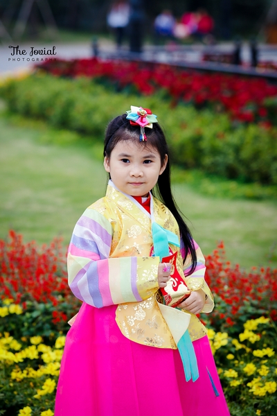 Hanbok trẻ em 01