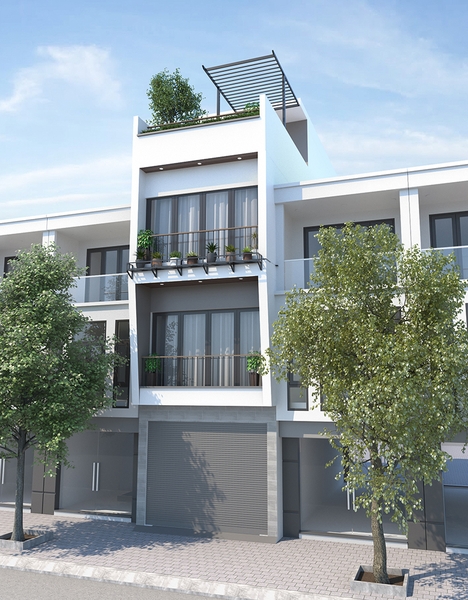 THIẾT KẾ KIẾN TRÚC NHÀ PHỐ NGỌC THỤY - LONG BIÊN