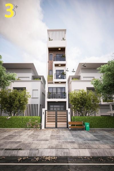 THIẾT KẾ KIẾN TRÚC - NỘI THẤT NHÀ NGÕ 462 BƯỞI