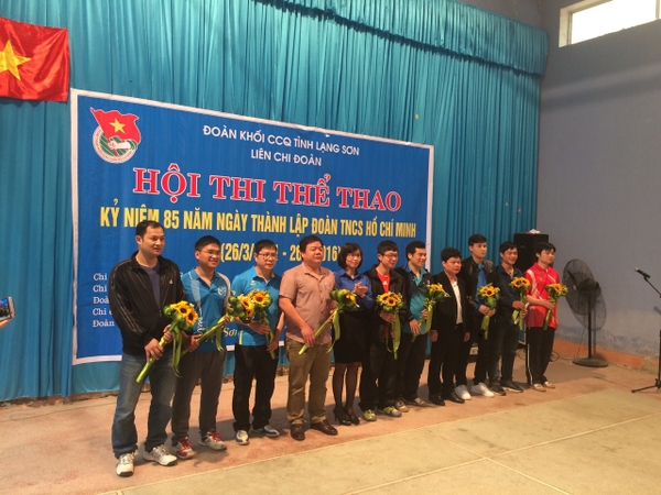 Hội thao đoàn khối CCQ tỉnh Lạng Sơn 2016 - Cúp Vietinbank lần II