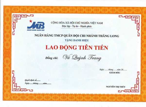 Một Số Mẫu Bằng Khen đẹp Thong Dụng Nhất Hiện Nay Coluuniem Vn