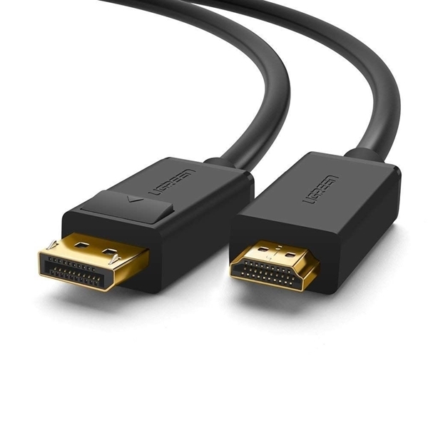 Cáp DISPLAYPORT male to HDMI male 1,5M Ugreen 10239