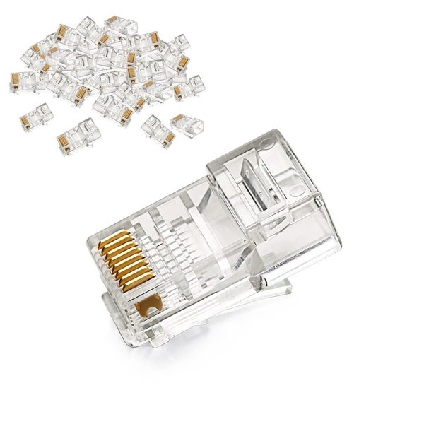 Đầu RJ45 nối dây mạng Network crystal head 100pcs Cat5 UGREEN 50246