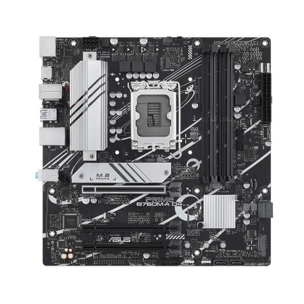 Mainboard Asus Prime B760M-A D4 (Intel B760/ Socket 1700/ 4 khe ram/ DDR4/ 2.5 Gigabit LAN)