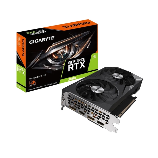 VGA Gigabyte GeForce RTX 3060 WINDFORCE 12GB (N3060WF2 -12GD)