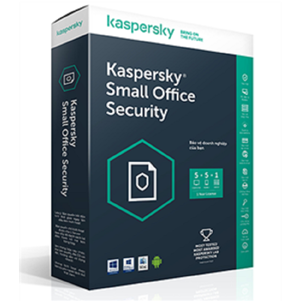 Phần mềm Kaspersky Small Office Security (10 PC + 1 Server)