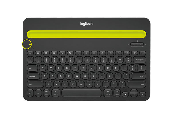 Bàn phím Logitech K480 Bluetooth - Màu Đen