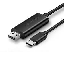 Cáp truyền và sẻ dữ liệu usb a ra usb type c màu đen mạ nickel  Ugreen 70420 2m