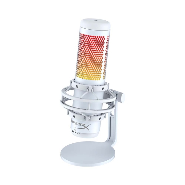 Thiết bị Stream Microphone HyperX QuadCast S RGB White 519P0AA