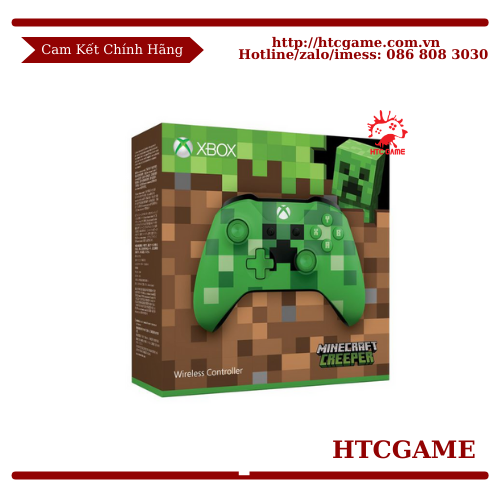 tay-xbox-one-s-khong-day-minecraft-creeper