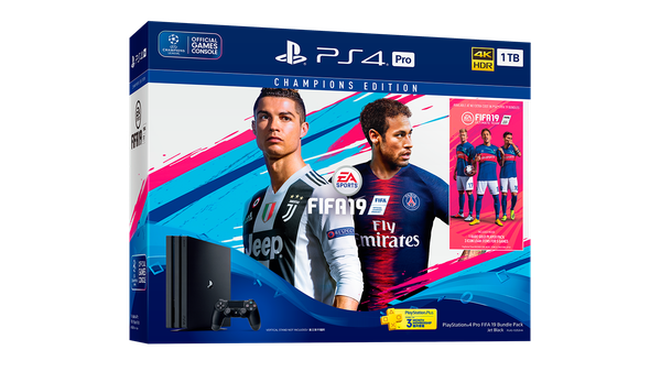 PS4 PRO 4K 1TB FIFA19 Champions + Thêm cầm HTCGAME