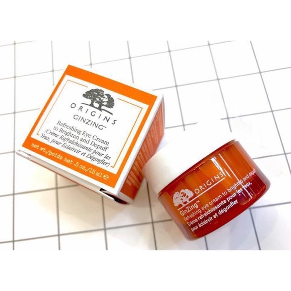 Kem mắt trị thâm, bọng mắt Origin Ginzing 15ml