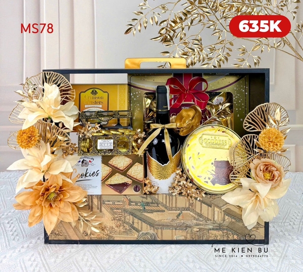 Set Quà Tết Khay Xách MS78