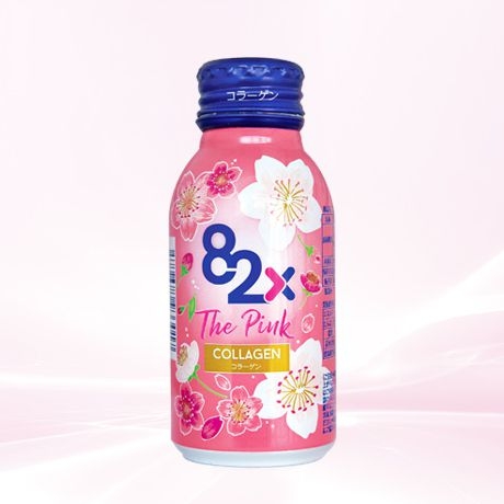 Nước Uống The Pink Collagen 82X Hộp 10 Chai Nhật Bản