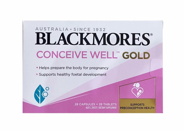 Bổ Trứng Blackmores Conceive Well Gold Tăng Khả Năng Thụ Thai