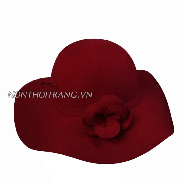 Nón Vành Nỉ Bông 6 Cánh (NV-VR-VN03)