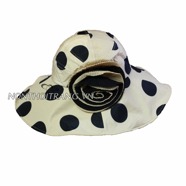 Nón Vành Vải Chấm Bi (NV-VT-SV02)