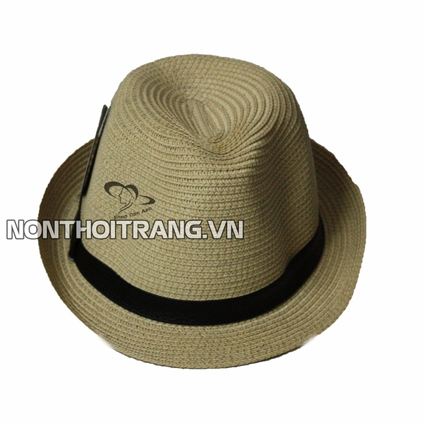 Nón phớt cói nam nữ hàn quốc 2 (NP-02)