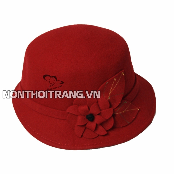 Nón nỉ dưa hấu vành khuyết bông (NV-VN-VN21)