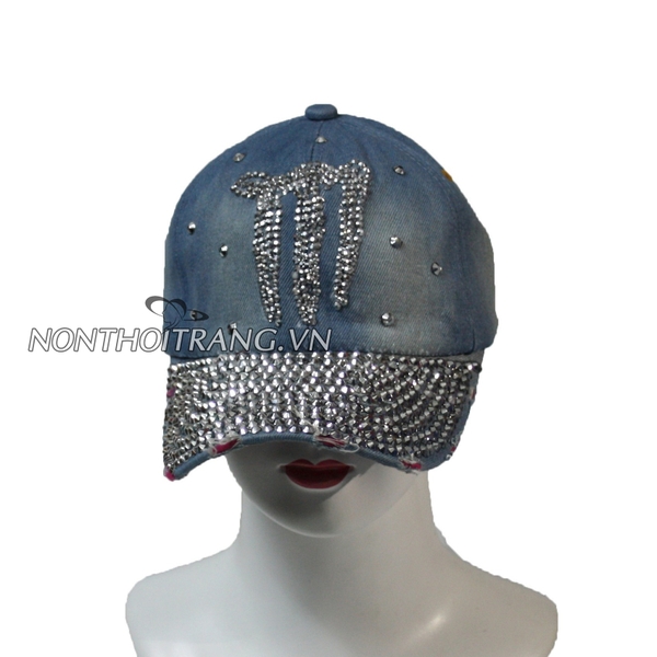 Nón Kết Jean Đính Hột M (NK J-16)