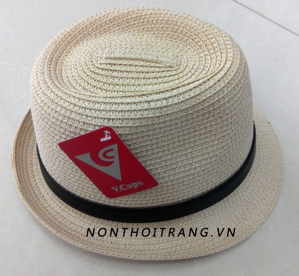 Nón phớt cói em bé 03 (trung) (NP-EM03)