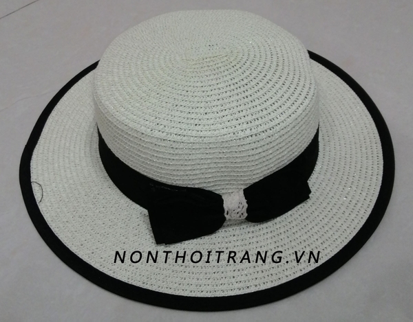 Nón phớt cói nam nữ kiểu hàn quốc 4 (NP-07)