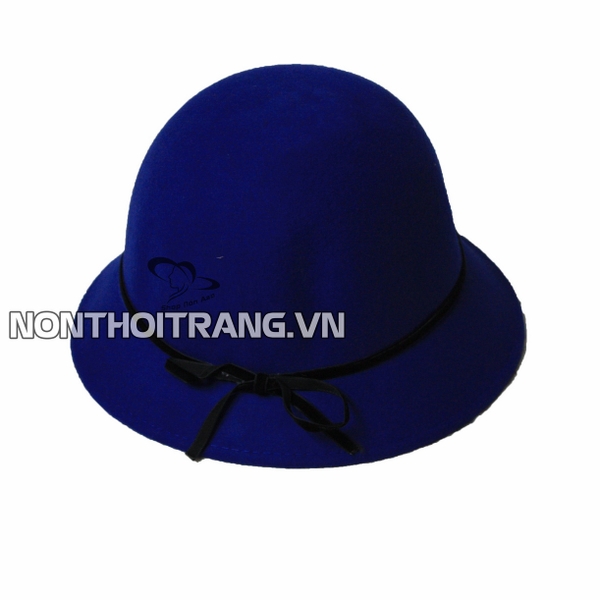 Nón nỉ vành tròn dưa hấu thắt 1 đai (NV-VN-VN15)