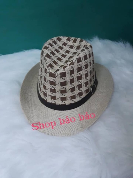Nón phớt caro lớn