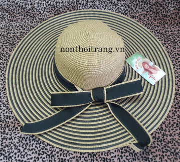 Nón vành rộng sọc (NV-VR-DC26)