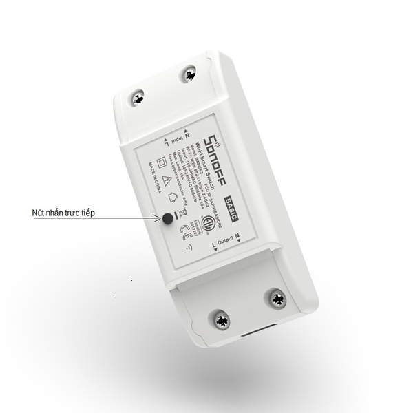 Công Tắc Wifi Điều Khiển Từ Xa Sonoff Basic