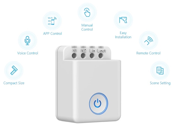 Công Tắc Điều Khiển Thông Minh Wifi Broadlink MCB1