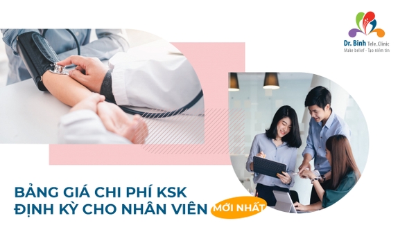 Bảng giá chi phí khám sức khỏe định kỳ cho nhân viên mới nhất