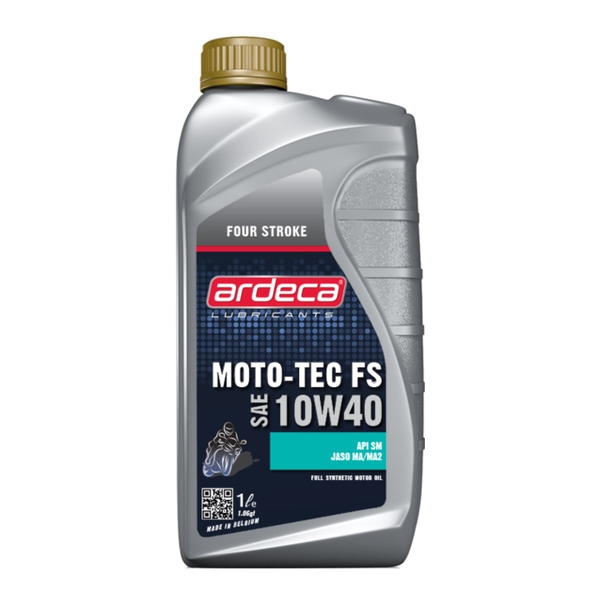 Nhớt Ardeca Moto-Tec 10W40 - Fully Synthetic 1L