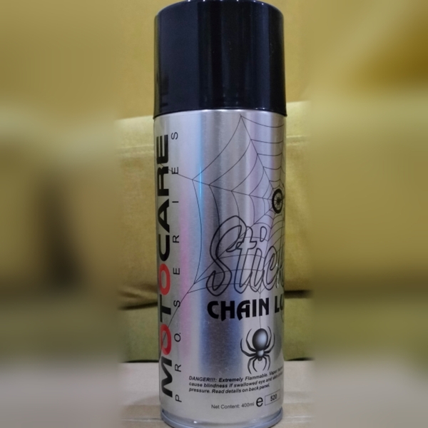 Xịt sên không văng Thunder Sticky chain Lube nắp đen