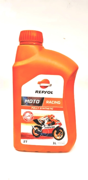 NHỚT REPSOL 2T MOTO RACING FULLU SYNTHETIC 1L (XE 2 THÌ)