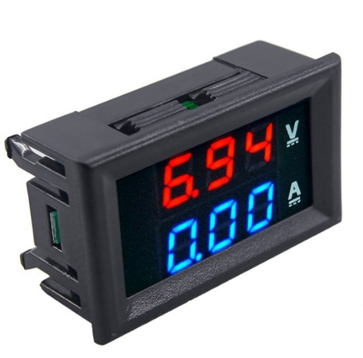 Mạch Đo Volt Ampe DC0-100V 50A Led Đỏ