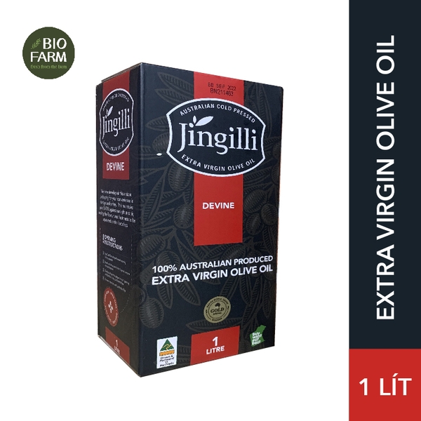 Dầu olive Extra virgin Jingilli Úc 1L (Hộp)